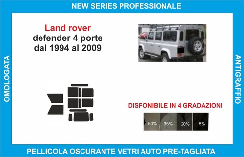 Pellicole oscuranti vetri land - pellicole,