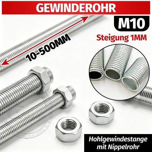 Tubo filettato m10 - tubo,
