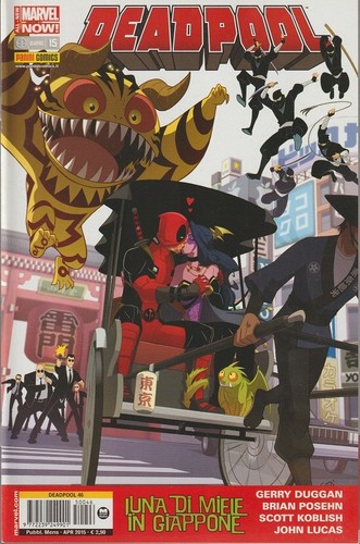Fumetto deadpool marvel now - fumetto,