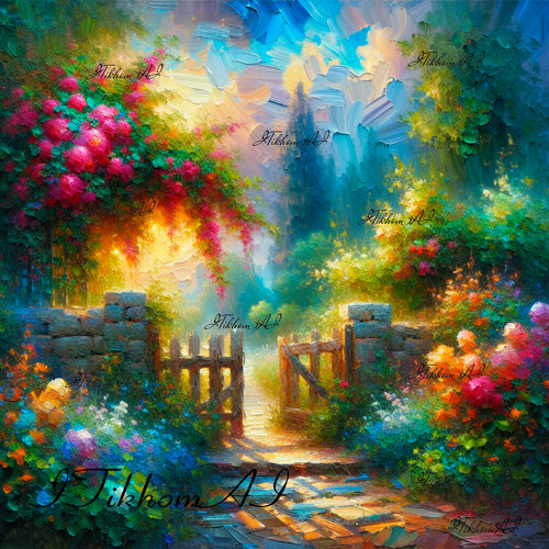 Digital art picture - digital, nature