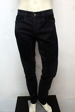 9.2 By Carlo Chionna Jeans Uomo Taglia 46 Pantalone Blu In Cotone Pant Logo Man