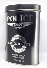 POLICE - Scatola di Latta Profumo - Scatolina in Metallo da Collezione - VINTAGE