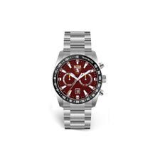Orologio Uomo TORINO FC P-T0474URN Bracciale Acciaio Chrono Bordeaux OFFICIAL