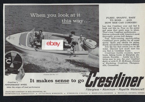 Crestliner boats 1961 solo - 1961, ha