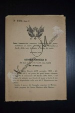 Regio Decreto VEII Imbarco