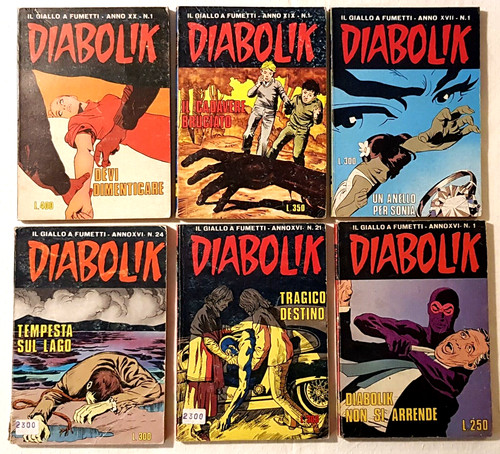 Fumetti diabolik anno xvi - diabolik",