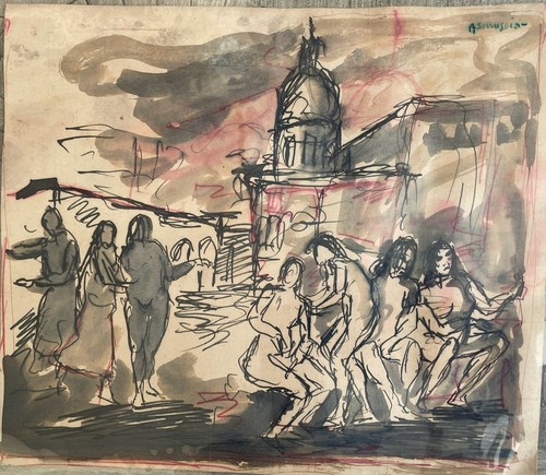 Achille sdruscia - achille, (1910-1994)