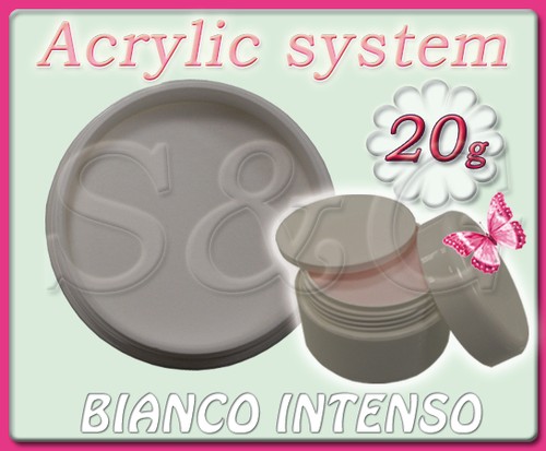 Polvere acrilica bianca - acrilica,