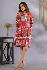 Giacca Kimono Boho In Cotone