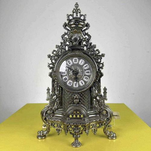 Orologio camino metallo - camino, in