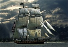 CARTOLINA POST CARD NAVE A
