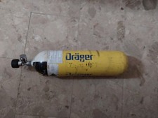 Bombola aria respirabile, 6 L 300 bar, TÜV b. 2027, Dräger, Auer, immersioni, vigili del fuoco 