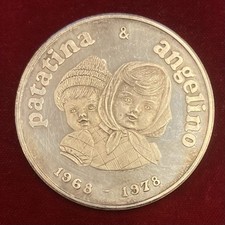 3941 - Medaglia "La Bambola Italiana nel Mondo - Patatina & Angelino"