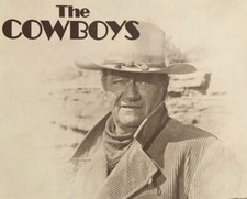 COWBOYS MOVIE POSTER EXHIBITOR