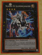 YUGIOH YU-GI-OH! NUMERO 10 ILLUMINOCAVALIERE STARFOIL ITA SP13-IT026