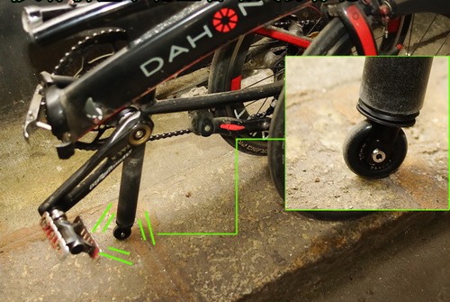 Ruota facile per brompton - ruota,