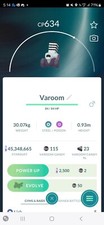 Pokemon Varoom unregistered or