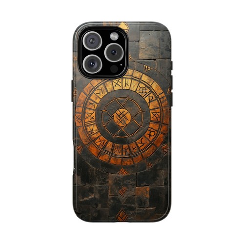 Vegvisir viking rune circle - viking,