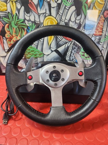 Logitech g25 steering wheel - logitech,