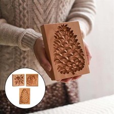 Stampo per biscotti Stampo in legno fatto a mano Stampo da forno per muffin