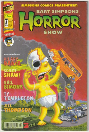 Bart simpsons horror show - horror,