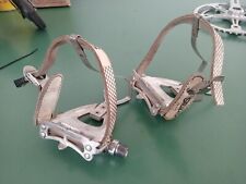 Campagnolo Chorus coppia pedali con Clips bici corsa vintage 