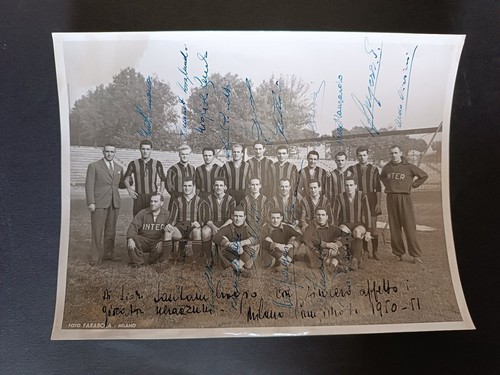 Fotografia originale autografi