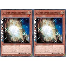 LA PIETRA BIANCA DEGLI ANTICHI 2x • Comune • SDWD IT012 • 1Ed • Yugioh ANDYCARDS