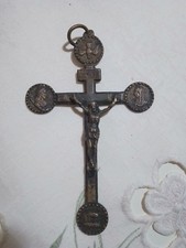 Crocifisso Antico Cm 10 Bronzo