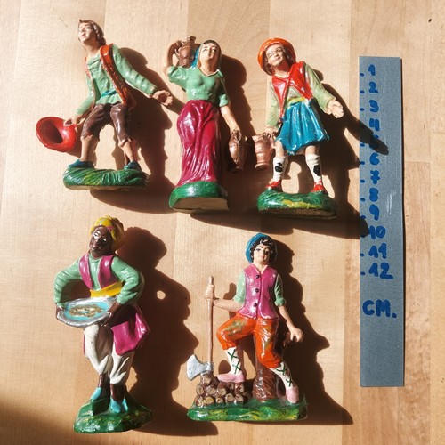 Lotto pastori presepe - 5,