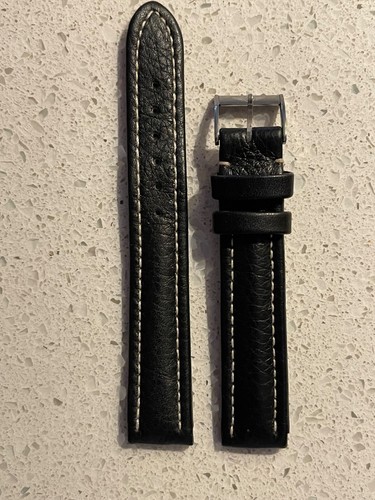 Breitling calf leather - , black