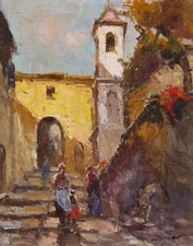 Olio su Tela Xxe Firmato