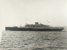 NAVI. Transatlantico Vulcania, 1940-50