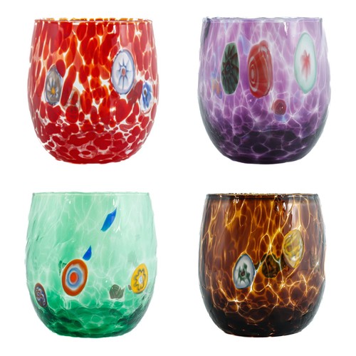 Set quattro murano vetro - 4,