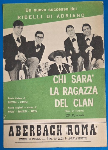 Ribelli spartito vintage - i,