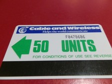 Falkland Islands 1 Scheda telefonica con banda magnetica (Prime emissioni)