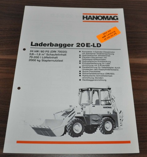 Hanomag 1988 escavatore