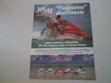 advertising Pubblicità 1988 KAWASAKI JET SKI