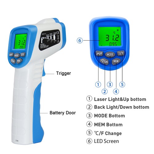 Btmeter lcd laser - lcd, infrarossi