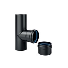 RACCORDO T 90° STUFE A PELLET