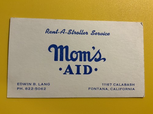 Mom aid rent stroller - mom's, rent-a-stroller