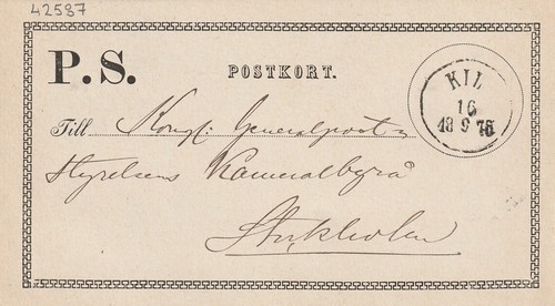 Svezia modulo postale - svezia:,