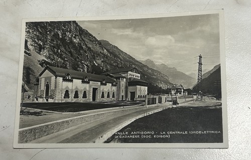 Cartolina valle antigorio la - valle,