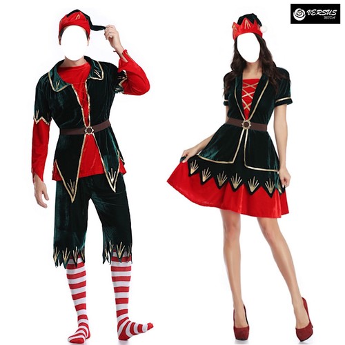 Vestito costume elfo - costume, elfa