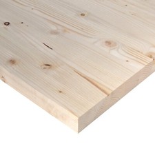 Tavola In Legno Lamellare Monostrato Abete mm 40 x 300 x 2450 mensola ripiano