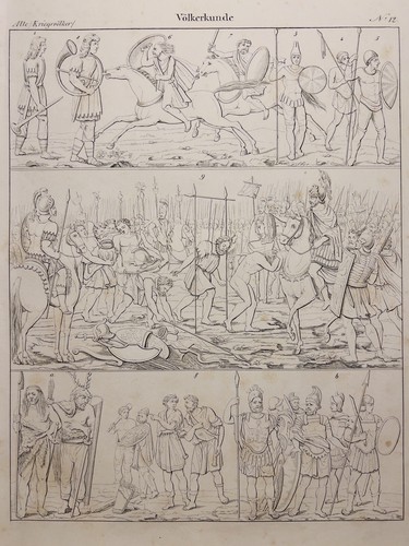 Litografia antica 1833 antico - litografia,