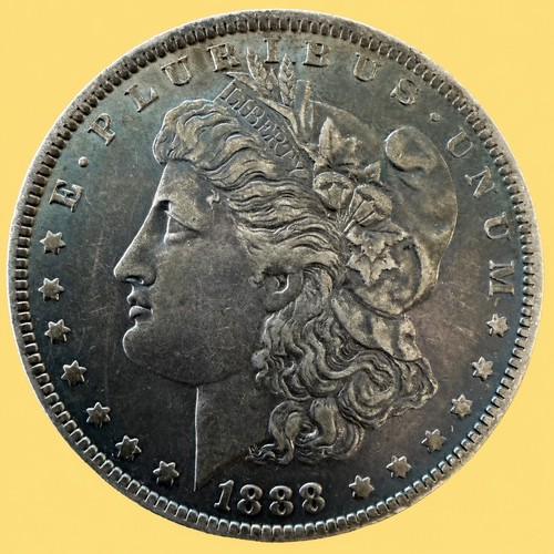 1888 morgan dollar usa - morgan, 1