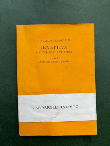 Vincenzo cardarelli invettiva - vincenzo, cardarelli,