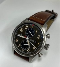 Orologio Cronografo Alpina AL725X4S26 44mm Acciaio Inox Cristallo Zaffiro