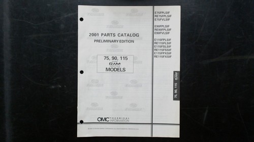 Catalogo ricambi evinrude 2001 - evinrude,